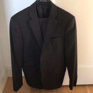 Calvin Klein extreme slim fit charcoal suit